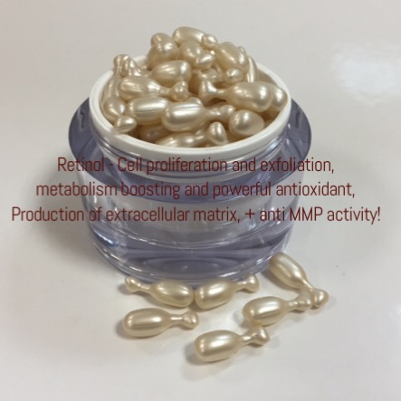 Retinol Lipochroman Cell proliferation and exfoliation